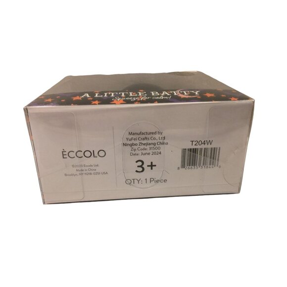 A Little Batty Halloween Squeeze for Calm Bat Shaped Stress Release - Picture 2 of 3